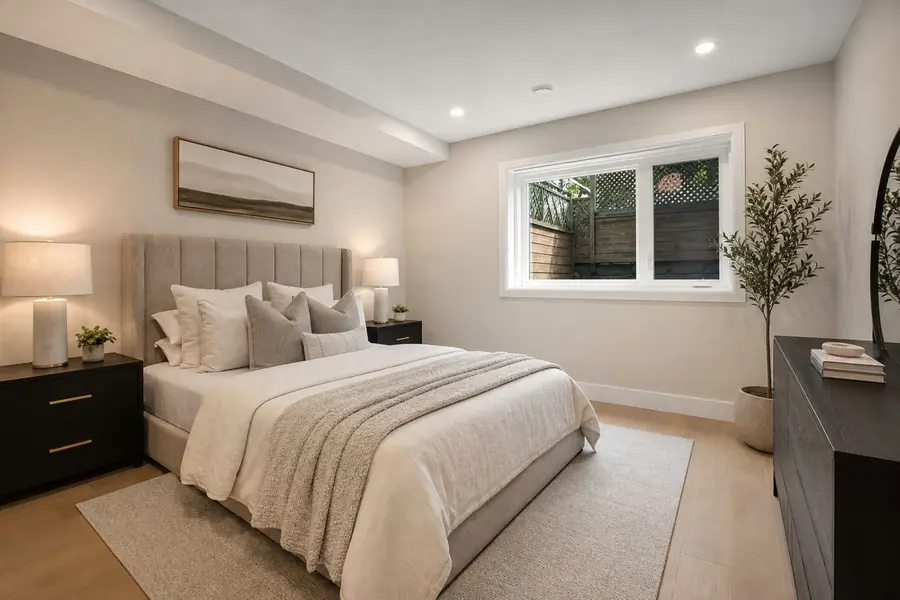 Self-contained rental unit bathroom, multiplex renovation Toronto